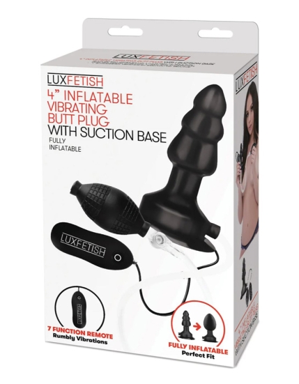 Вибропробка надувная Lux Fetish 4&quot; Inflatable